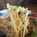 銀山観光センター 大正ろまん館 - 中華そばは中細麺