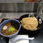 松戸富田麺絆 - 濃厚つけ麺　並でも十分ボリュームあります。