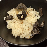 馳走 啐啄一十  - 炊き込みご飯・トリュフのせ