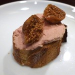 Parc - ちょこっとサービスされた自家製鶏白レバーのムース