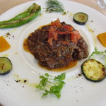 Le Petit Courageux - メインのお肉料理（豚のほほ肉）