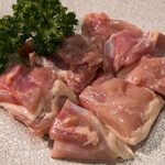 Domestic young chicken thigh meat