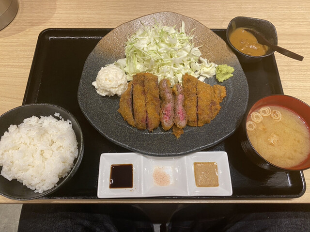 牛カツ かつ心 姫路総本店 山陽姫路 牛料理 食べログ