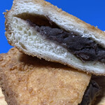 パン工房 アンマローネ - 餡子とバターをサンドした食パンをフライにしちゃうという、カロリーの塊･･･(･∀･i)ﾀﾗｰ･･･