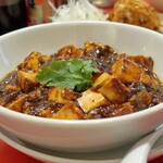 大衆スタンド 東野田四丁目 - 麻婆豆腐(麻婆カレー前のため食さず)