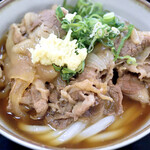 手打ちうどん ひさ枝 - 玉葱の存在にこれまた旨いなぁと思いました。