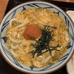 丸亀製麺 - 明太玉子あんかけ【2021.2】
