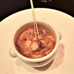 ラ・ロシェル 山王 - オニオングラタンスープ