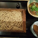 蕎麦 石はら - 比内地鶏せいろ