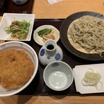 越後長岡 小嶋屋 - タレかつ丼セットです。（2021年1月）