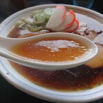 中華そば大石家 - 澄んだスープ