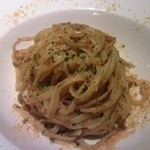 バー カヴァロ - ペンネ　ペコリーノチーズ使用トラパーニペースト