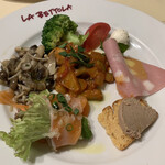ラ・ベットラ・ダ・オチアイ - 前菜盛り合わせ