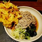 Echigo Soba - 冷やしかき揚げ天