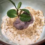 馳走 啐啄一十  - 白胡麻で作ったプリン