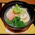 大洗料理つかさ - はまぐりの酒蒸し椀