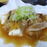 新橋やきとん - 肉豆腐定食