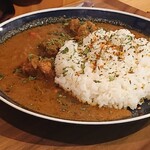 カレー専門店　アリクイ - オリジナルスパイスカレー  少し辛いと言われましたがそこまでではなかったです