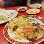 中華料理上海菜館 - トマトと玉子炒め