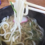 かすうどん 新世界あぶらや - 麺リフト(2021.1.9)