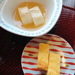 界 遠州 - 湯葉の餡かけと厚焼き玉子