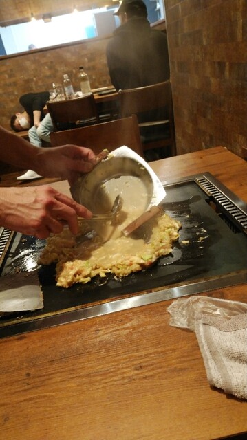 なにわもんじゃ鉄板焼 ひとへら 伊予富田 もんじゃ焼き 食べログ なにわもんじゃ鉄板焼 ひとへら 伊予富田 もんじゃ焼き 食べログ