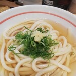 うどん嵐 - かけうどん￥400