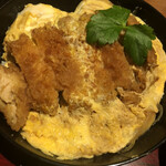 かつ彩 - ロースかつ丼のアップ