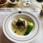 ヘイフンテラス - ヤイトハタ　豆腐　梅菜