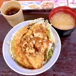 天丼てんや - 野菜天丼。¥560。