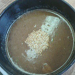 らー麺 たまや零式 - つけ麺：つけ汁（平成24年９月実食）