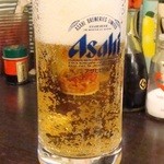 西口やきとん - 生ビール　小　300円