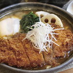 菜々家 - 【期間限定】鶏の味噌かつ煮卵添え定食