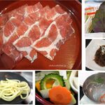 みふね - アグー豚しゃぶディナー。ダイニングみふね。みね屋工房(沖縄県石垣市)食彩品館.jp撮影