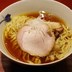 麺 みつヰ - 醤油、中太手もみ麺