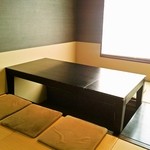 神楽坂 - ちっちゃなお座敷は、掘りごたつ