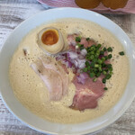 ラーメン家 あかぎ - 特製鶏白湯しょうゆラーメン♪