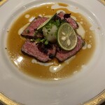 焼肉・冷麺 二郎 - 和牛タタキ