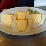 喫茶 マドラグ - コロナの玉子サンドイッチ