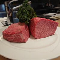 銀座 大石 - 飛騨牛飛び牛ランプ肉