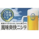 Niigata limited beer flavor refreshing Nishite medium mug