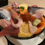 雅茶一 - 料理写真:森町海鮮丼アップ