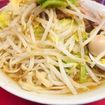 ラーメン二郎 - ヤサイ（そのまま）