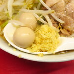 ラーメン二郎 - ショウガ半分