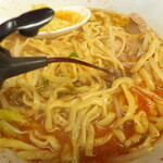 ラーメン二郎 - 赤酢投入～♪