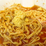 ラーメン二郎 - ここでショウガ混合～♪