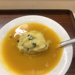 赤坂 菊乃井 - 昼懐石１３３１０円。パッションフルーツソルベ マンゴースープ。マンゴースープが絶品です。パッションフルーツとのマリアージュも素晴らしいと思います（╹◡╹）（╹◡╹）