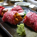 Fukuden - 牛肉ウニ巻き