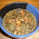 支那そばや 翠月 - つけ麺（スープ）