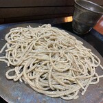 そば くら富 - 奈川在来種は中細一寸20本程度で香り強烈